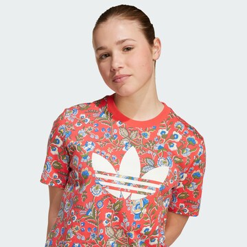 ADIDAS ORIGINALS Shirt 'Adidas Originals x Liberty London' in Red