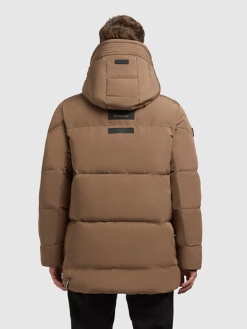 khujo Winterjas 'Kanf2' in Bruin