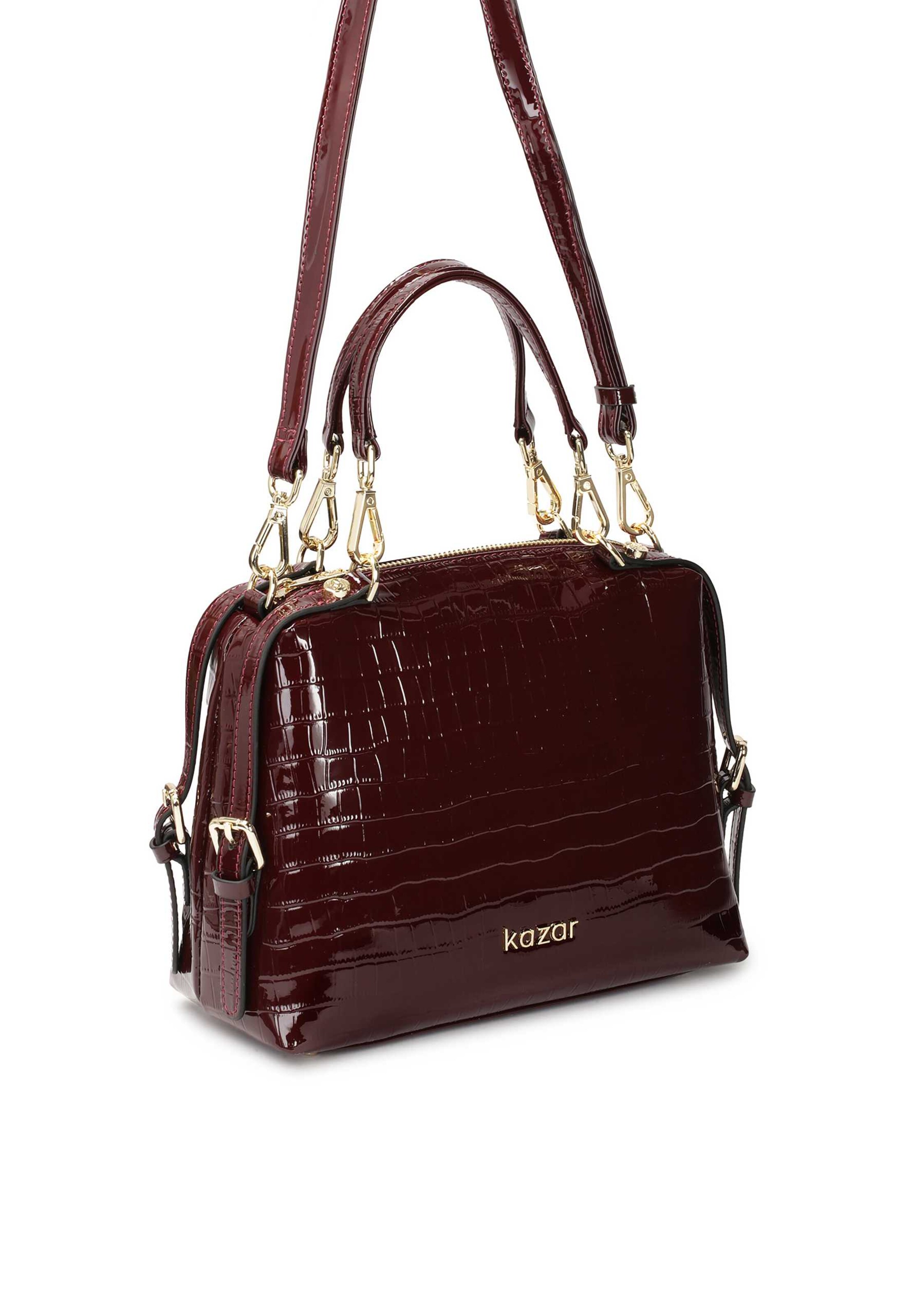 Kazar Handbag in Red