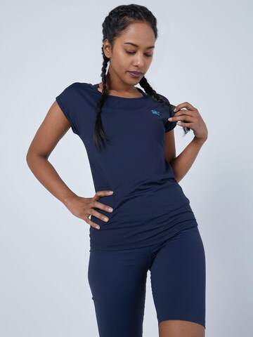 SPORTKIND Funktionsshirt 'Loose Fit'‌‌‌‌‌‌‌‌ in Blau