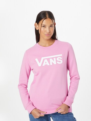 VANS Sweatshirt 'CLASSIC' in Pink: predná strana