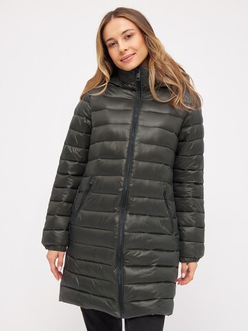 REDGREEN Winter Coat 'Sea' in Grey: front