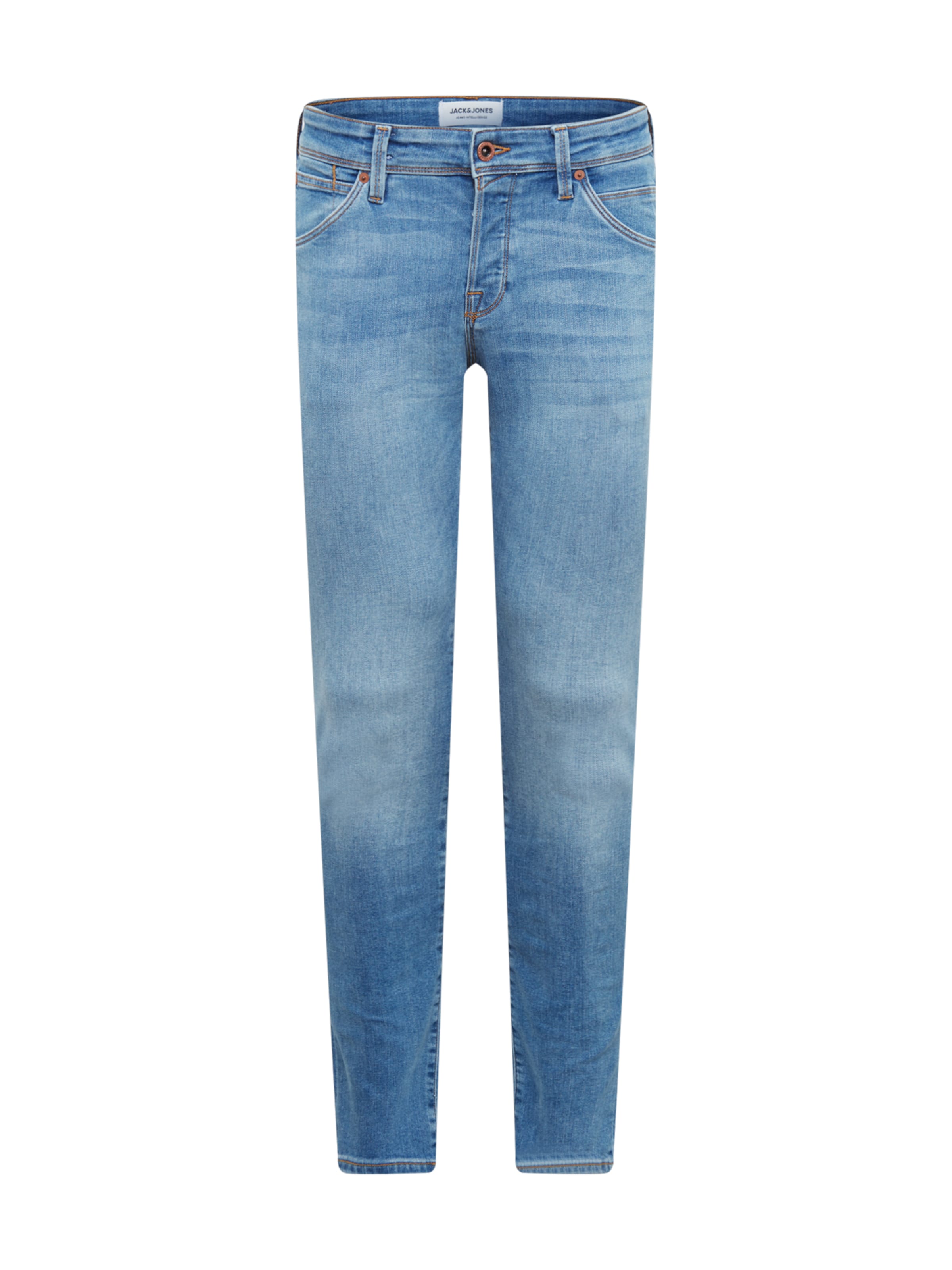 JACK & JONES Slimfit Jeans 'Glenn Fox' in Blau: Vorderseite