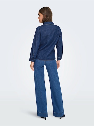 ONLY Bluse 'ONLKaya' in Blau