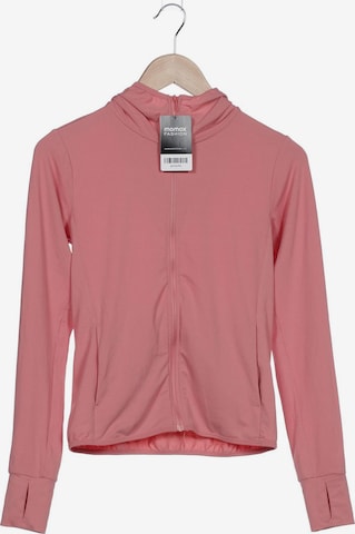 UNIQLO Sweatshirt & Zip-Up Hoodie in XS in Pink: front