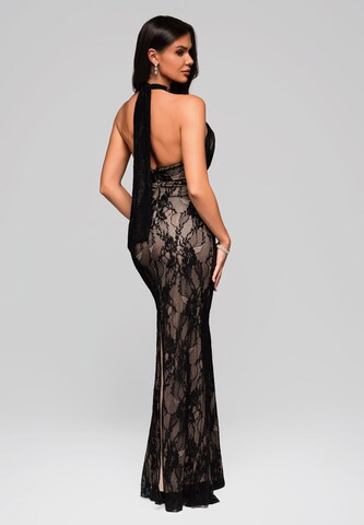 Ombre Evening dress in Black