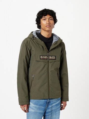 NAPAPIJRI Winter Jacket 'RAINFOREST' in Green: front