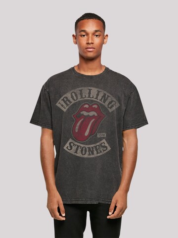 T-Shirt 'The Rolling Stones Tour '78' F4NT4STIC en noir : devant