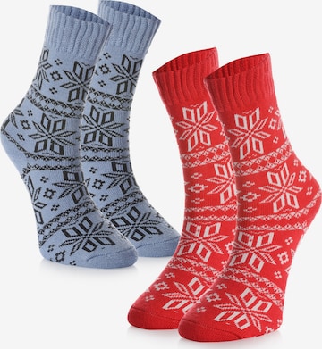 Crea Socks Sukat värissä sininen: etupuoli