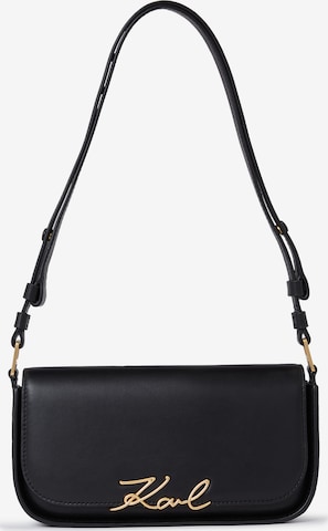 Sac à bandoulière Karl Lagerfeld en noir : devant