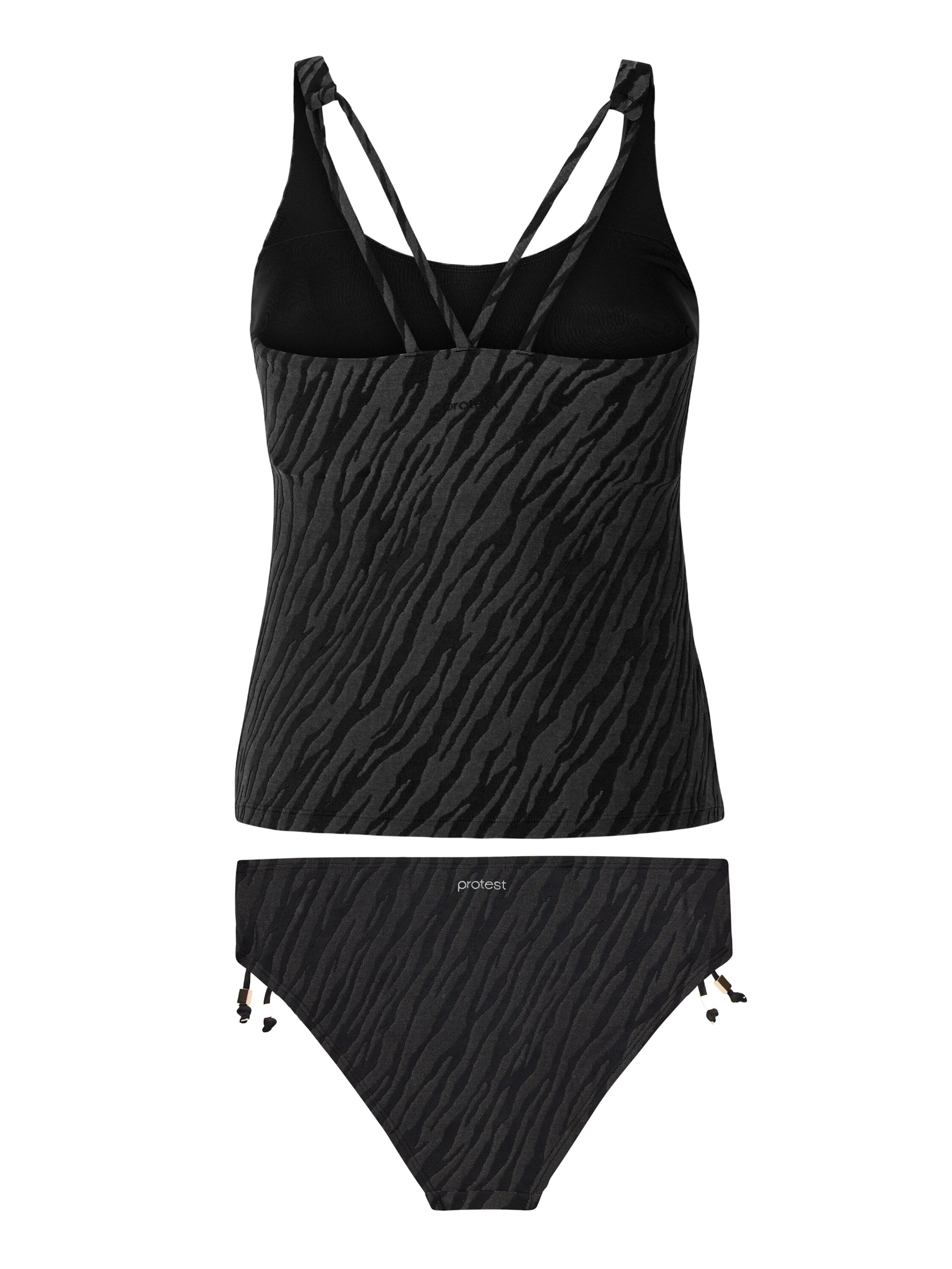 PROTEST Tankini 'PRTChela'‌‌ in Schwarz