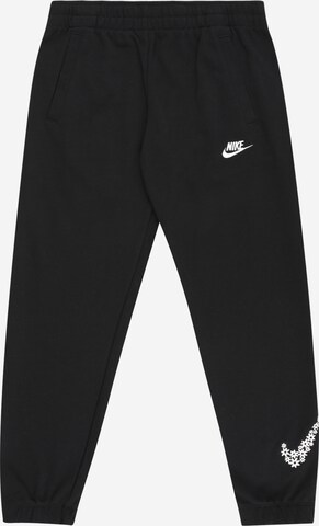 Nike Sportswear Tapered Pants 'ENERGY' in Black: front