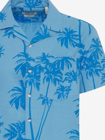 !Solid Klasický střih Košile 'Ivalde' – modrá