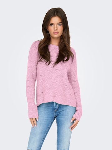 ONLY Pullover 'ONLLolli' i pink: forside