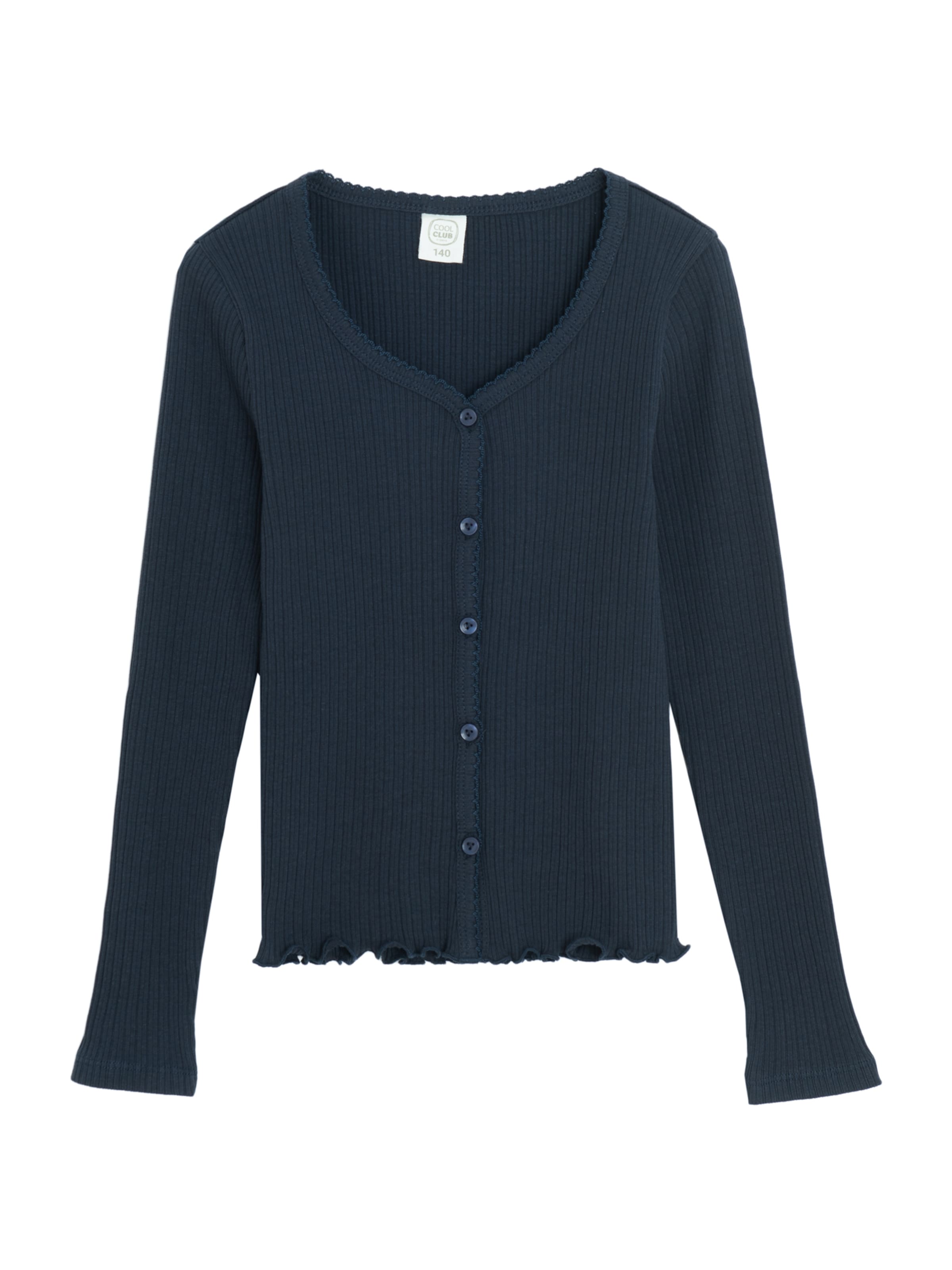 Cool Club Knit cardigan in Dark blue, Item view