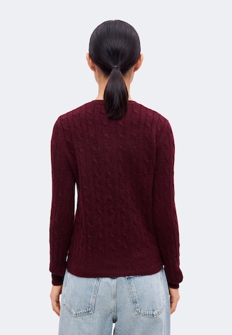 Pulover de la Pure Cashmere NYC pe roșu