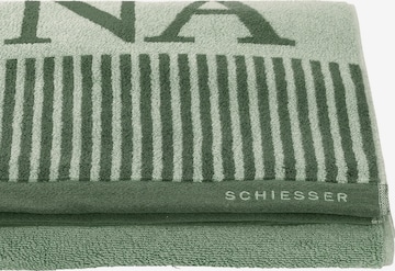 SCHIESSER Handtuch 'Rom' in Grün: Vorderseite