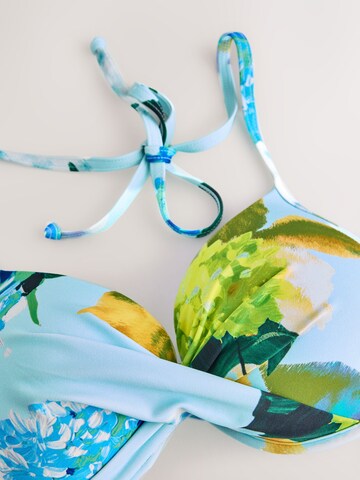 Next Klassisch Bikinitop in Blau