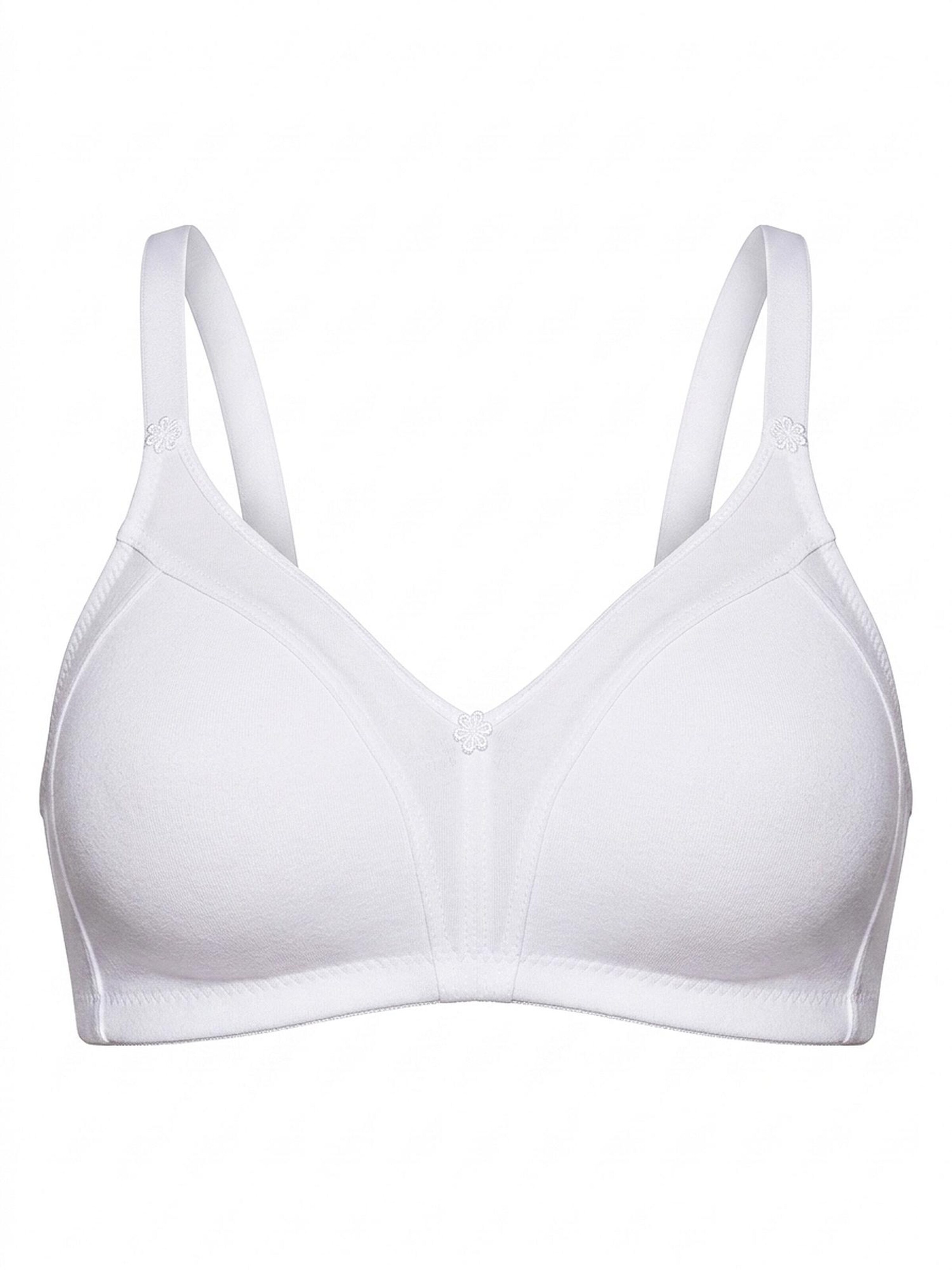 Selene T-Shirt BH 'Selene'‌‌‌‌‌‌‌‌ in Weiß: Vorderseite