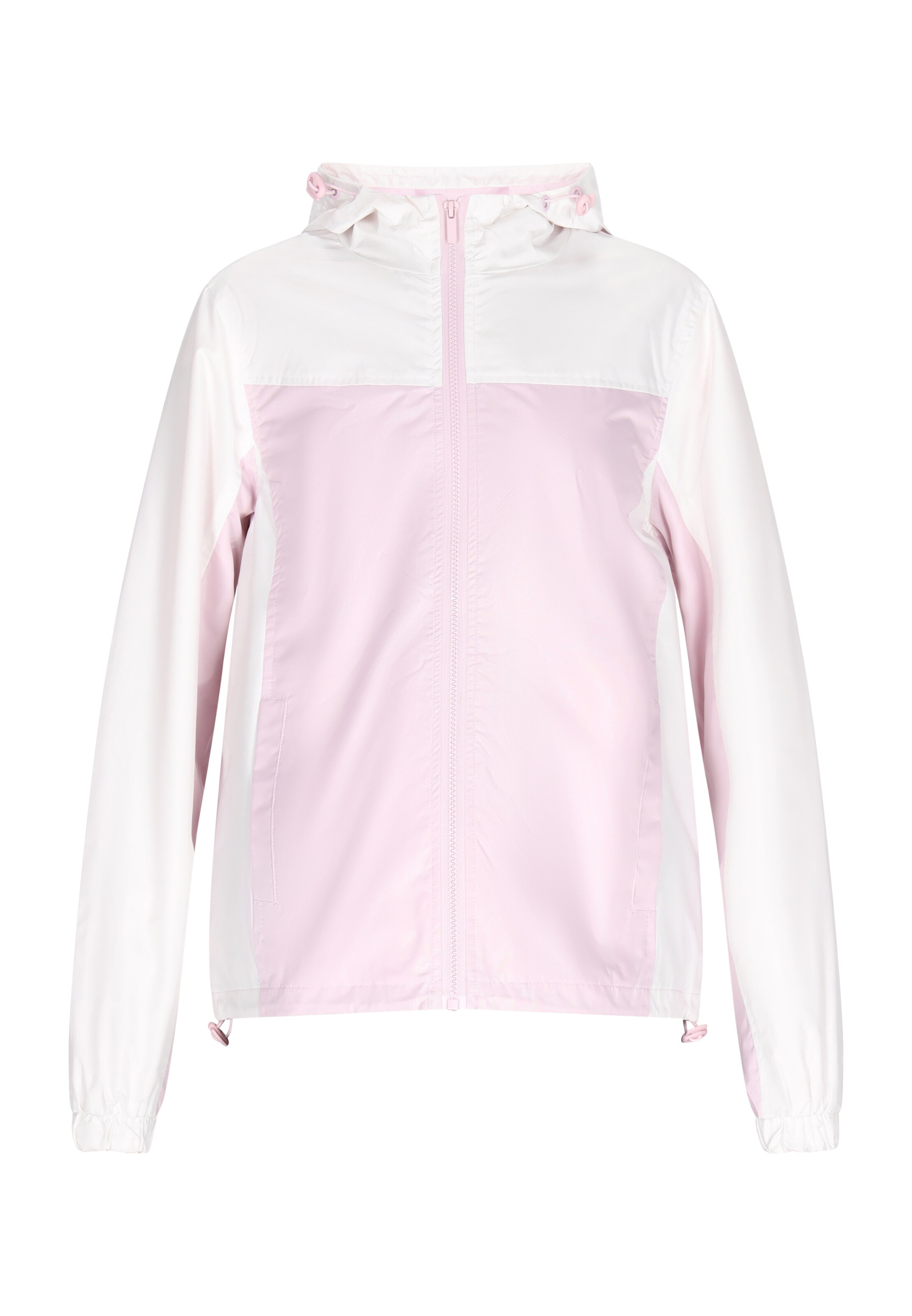 myMo ATHLSR Φθινοπωρινό και ανοιξιάτικο μπουφάν σε ροζ: μπροστά