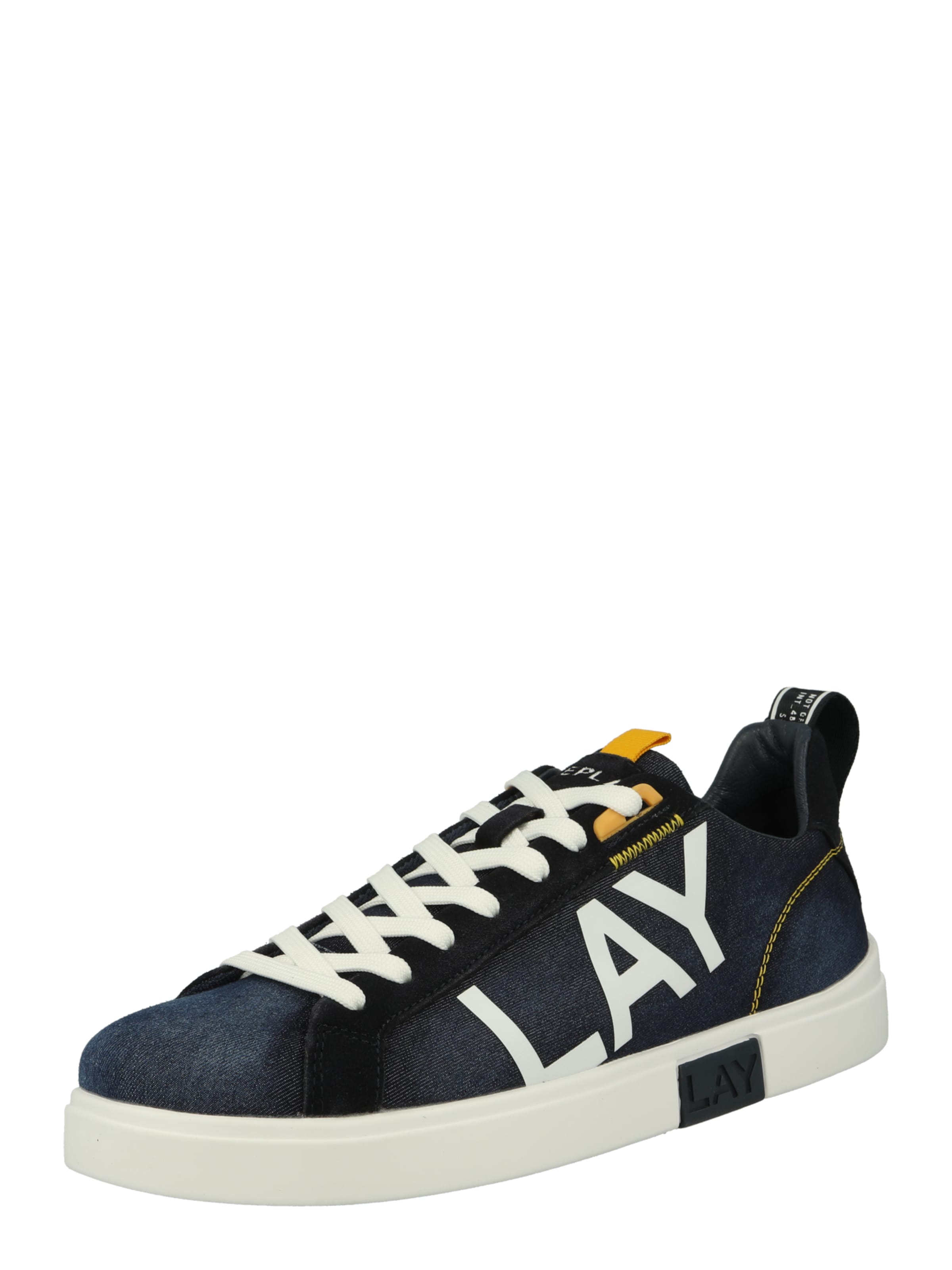 Sneaker bassa in 42 REPLAY di colore navy / giallo / bianco, Visualizzazione prodotti