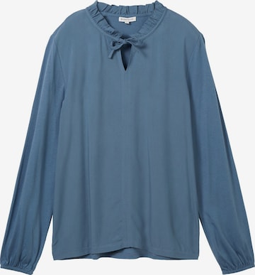 TOM TAILOR Shirt in Blue: front