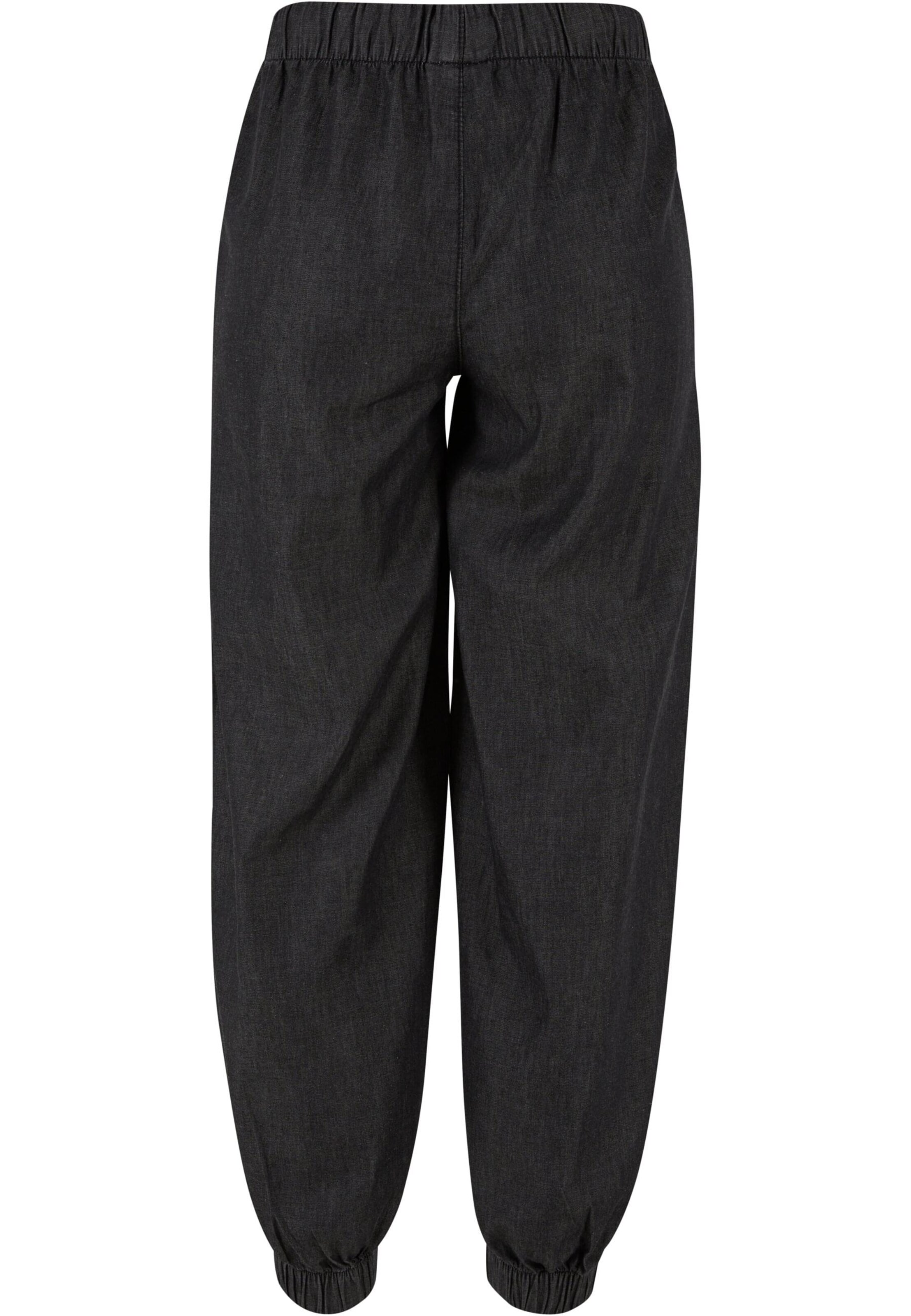 Urban Classics Tapered Jeans in Schwarz