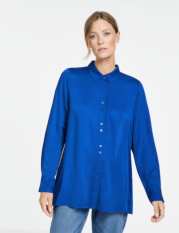 TAIFUN Blouse in Blue: front