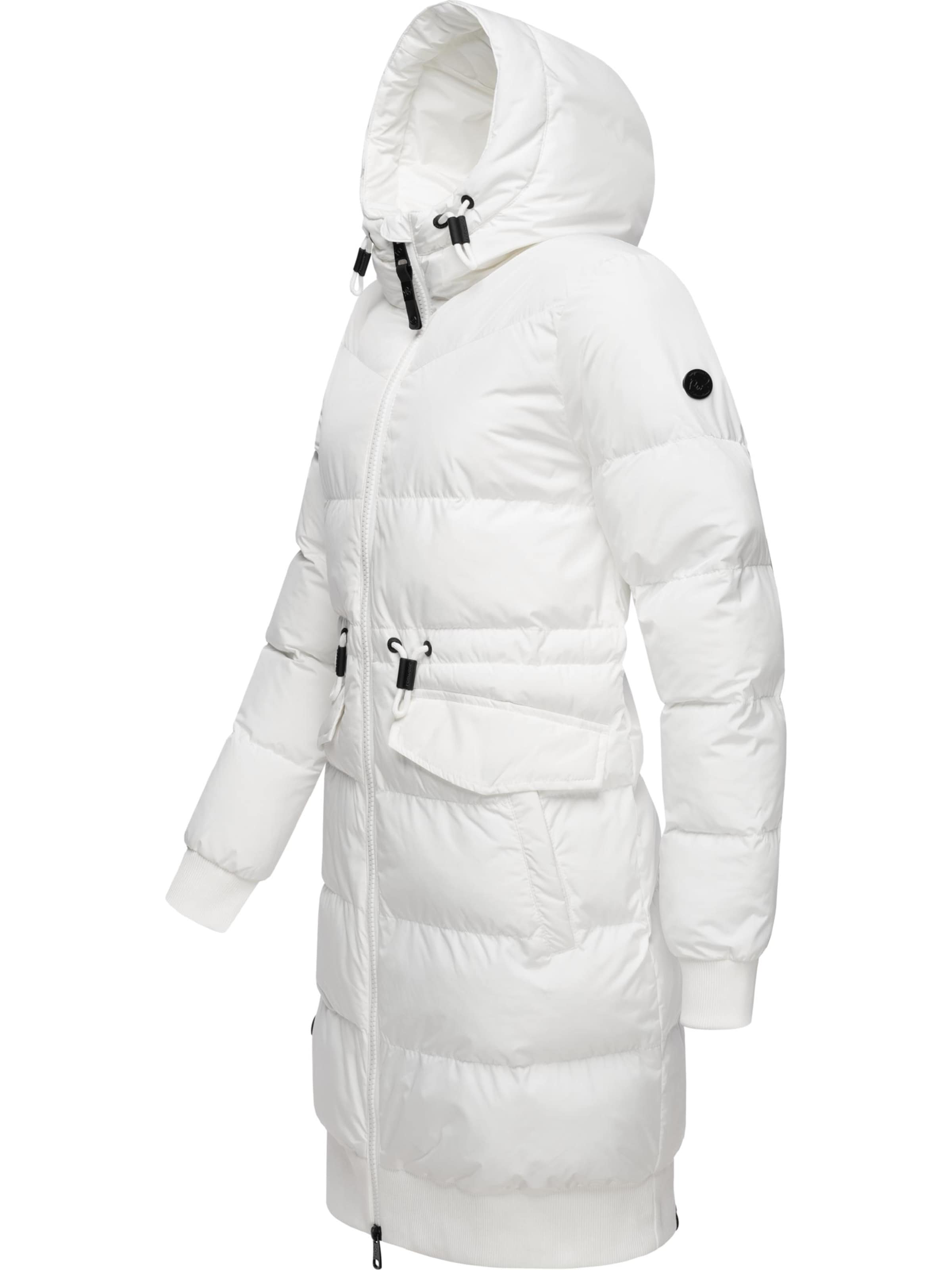 Manteau fonctionnel 'Briosh' Ragwear en blanc