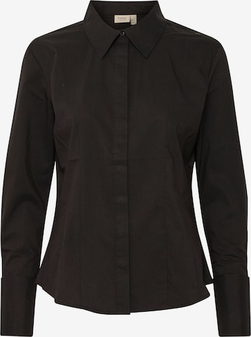 Chemisier 'FRZashirt Sh 10' Fransa en noir : devant