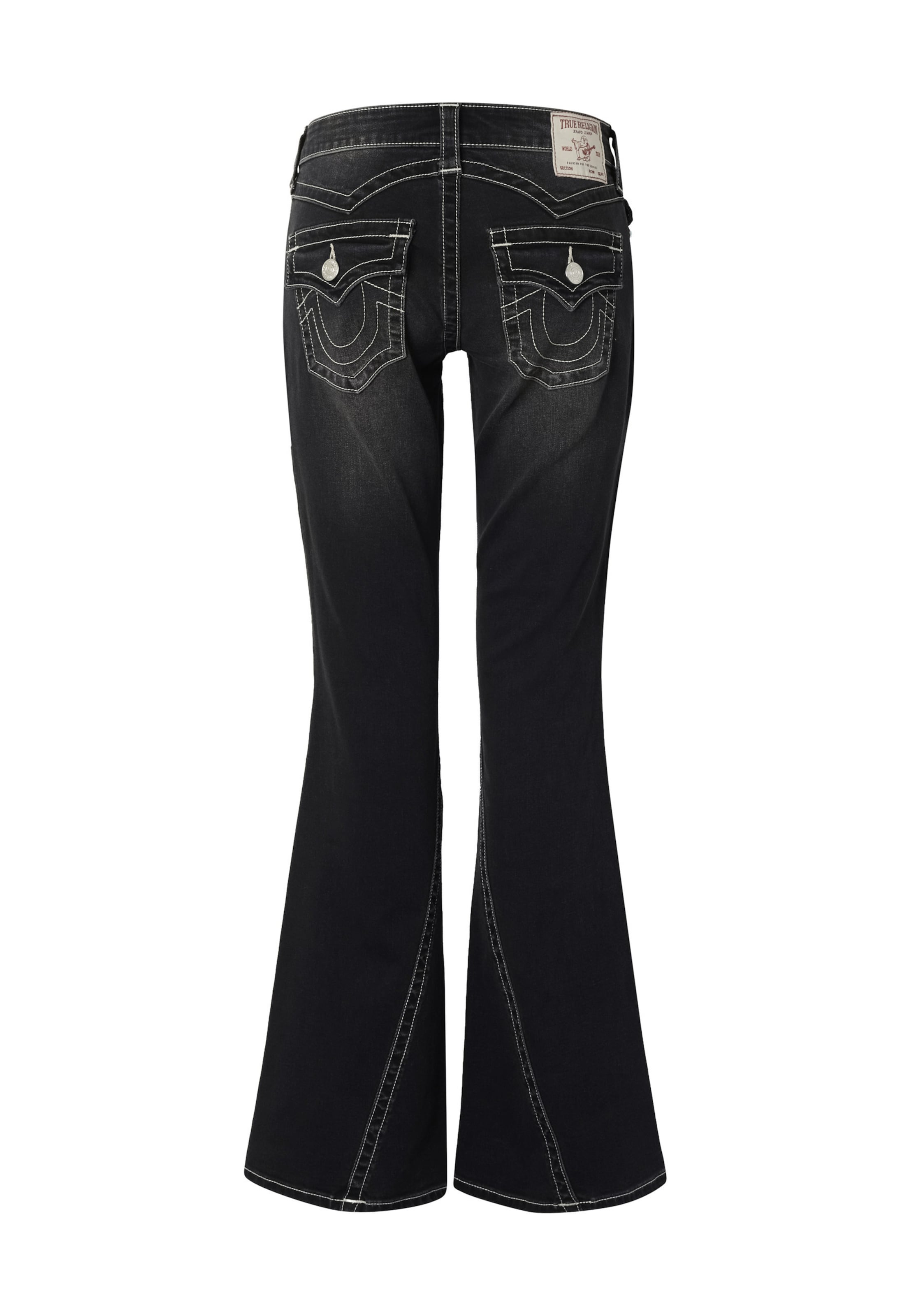 True Religion Flared Jeans 'Joey' in Zwart