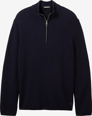 TOM TAILOR Sweater in Blue: front