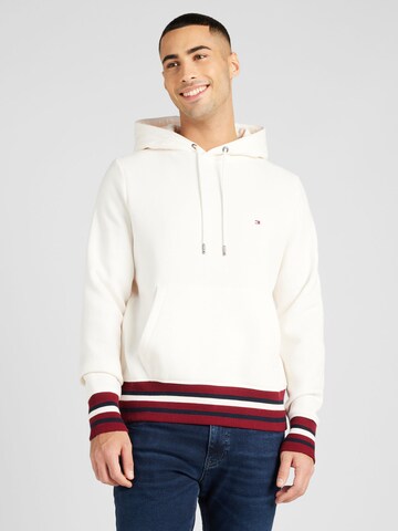 TOMMY HILFIGER Sweatshirt in Weiß: Vorderseite