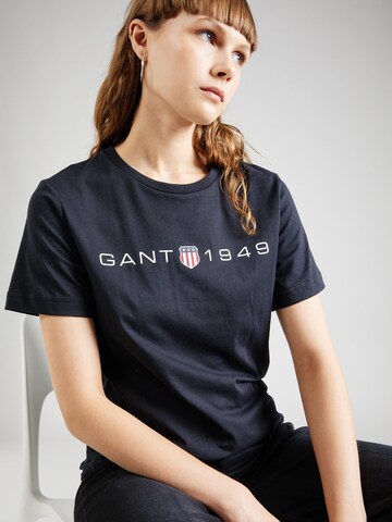 GANT T-Shirt in Schwarz