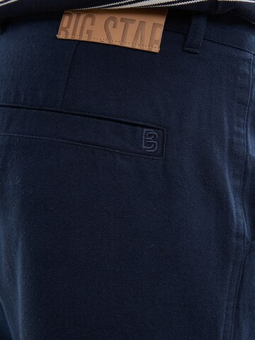 regular Pantaloni con pieghe 'Patrik' di BIG STAR in blu