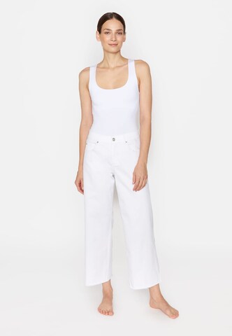 Wide Leg Jean Angels en blanc