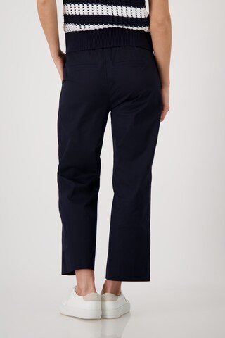 monari Wide Leg Hose in Blau