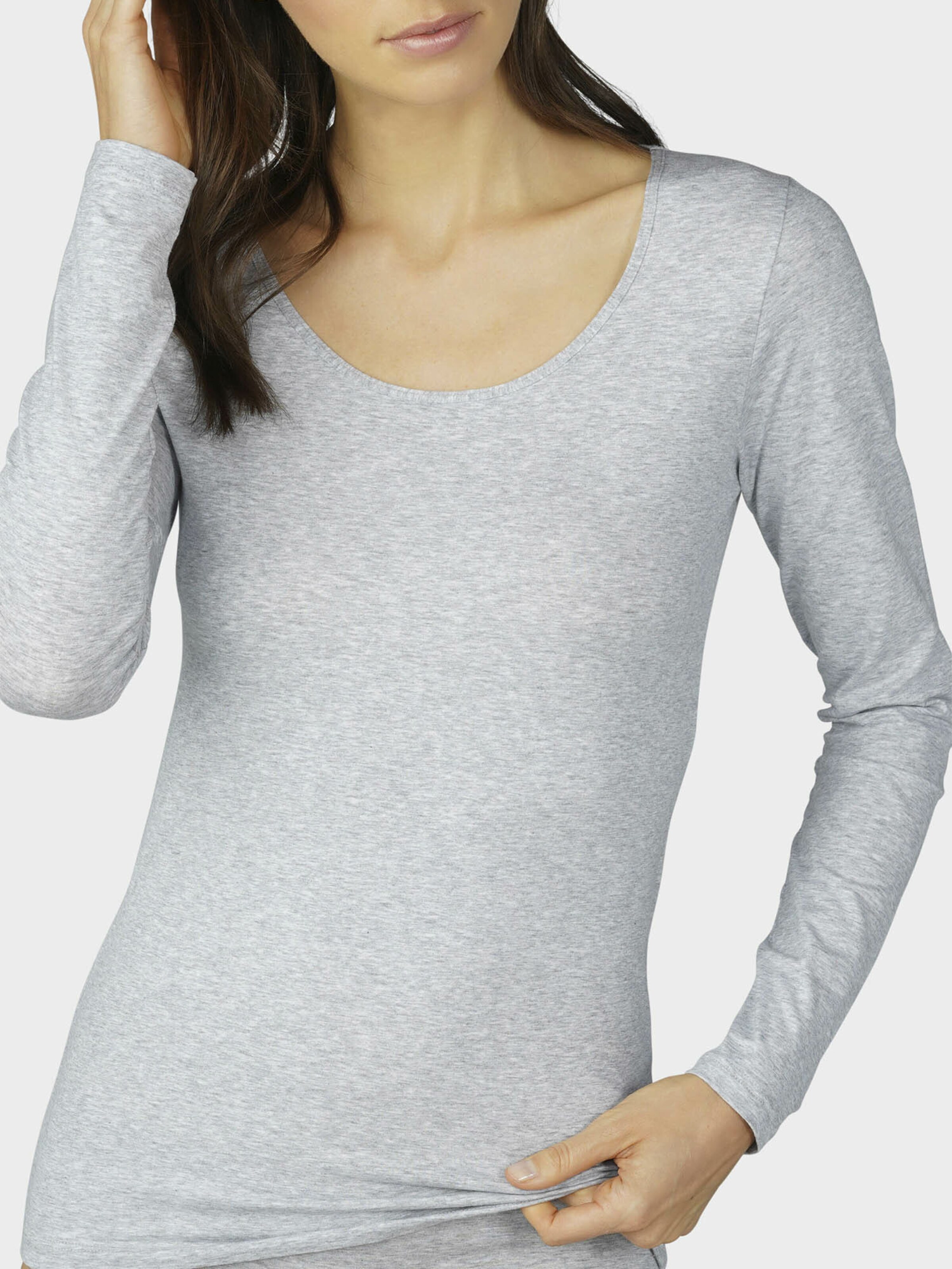 Frauen Wäsche Mey Shirt in Graumeliert - SR85135 Frauen Wäsche Mey Shirt in Graumeliert - SR85135