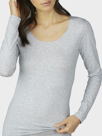 Mey Pajama Shirt in Grey