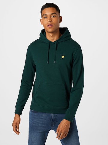 Lyle & Scott - Sweatshirt em verde: frente