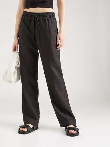 Samsøe Samsøe Loose fit Pants 'Hoys' in Black: front