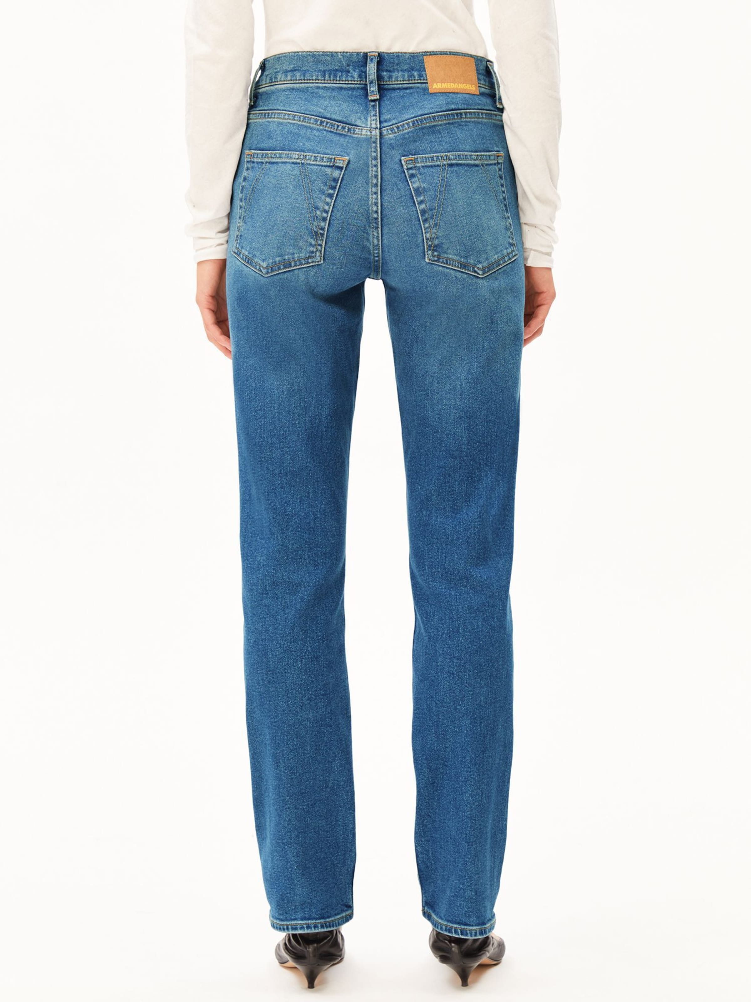 ARMEDANGELS Slimfit Jeans in Blauw: terug