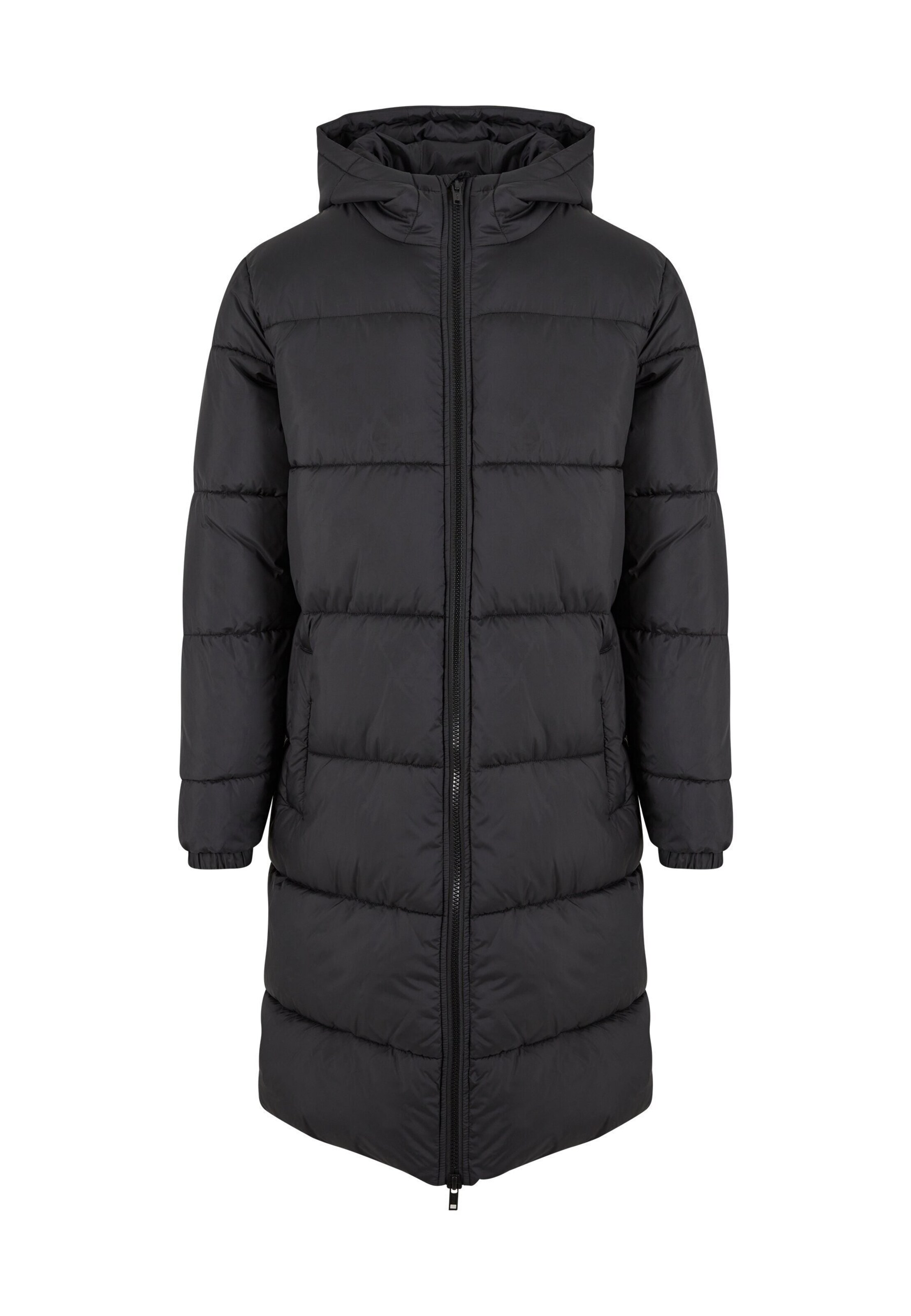 Cappotto invernale di Urban Classics in nero: frontale