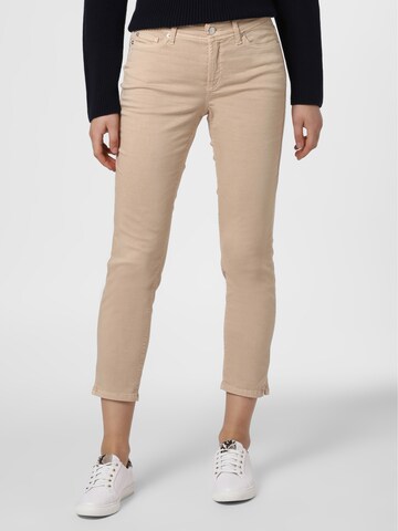 Cambio Skinny Jeans in Beige: predná strana