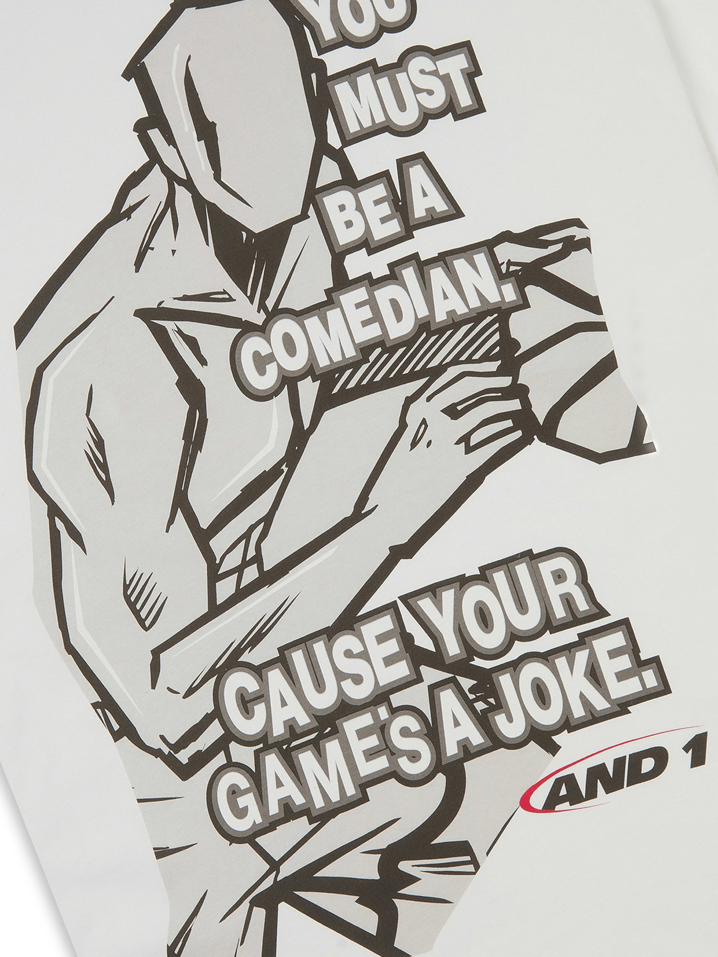 AND1 Paita 'Core Comedian' värissä valkoinen