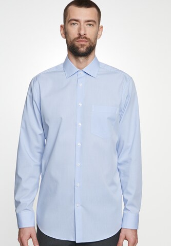 SEIDENSTICKER Regular fit Button Up Shirt in Blue