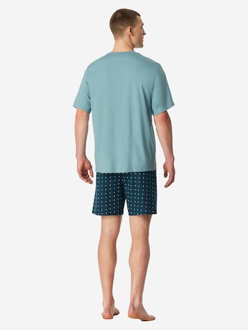 Pyjama court ' Comfort Essentials ' SCHIESSER en bleu