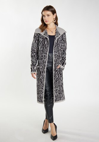 Manteau en tricot 'Paino' faina en gris