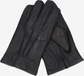 KESSLER Full Finger Gloves 'Paul' in Black