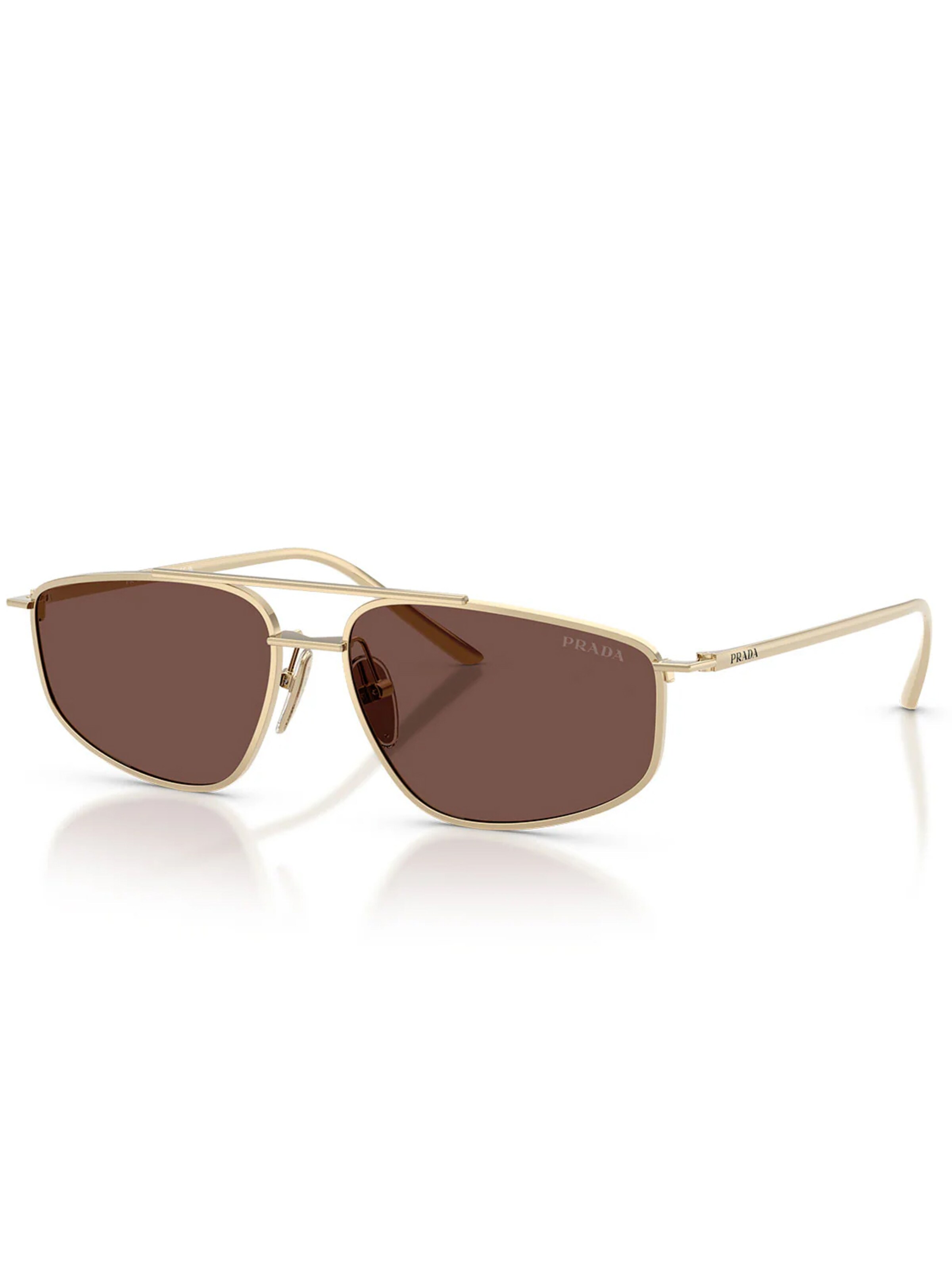 PRADA Sunglasses 'Prada PRC51S ZVN80T' in Gold: front